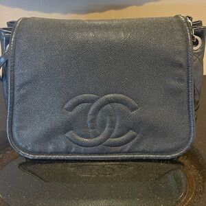 Black Chanel large handbag